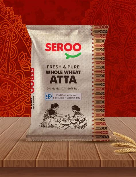 Seroo Indian 5 Kg Wheat Flour Packaging Type Plastic Bag At Rs 175