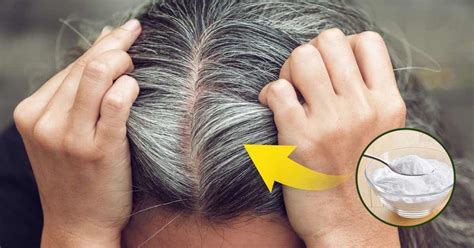 Comment Utiliser Le Bicarbonate De Soude Pour Couvrir Les Cheveux Gris