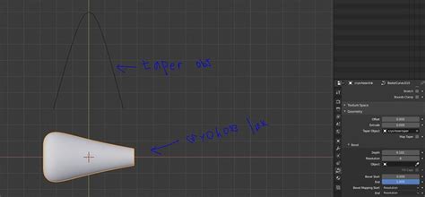 Problem With Taper Object On Bezier Curves Modeling Blender Artists