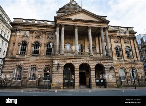 Liverpool Uk Sept The Front Of Liverpool Town Hall Stock