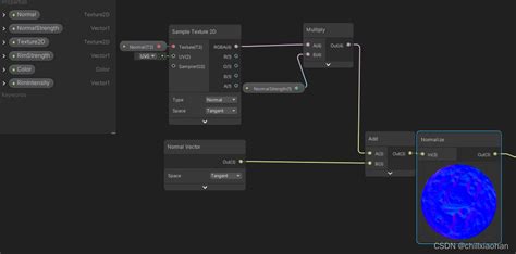 Unity Shadergraph 学习记录—— 法线节点使用 Unity Shadergraph使用法线 Csdn博客