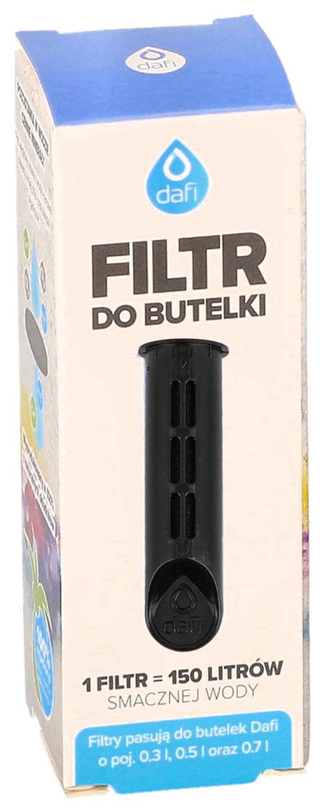 Filtr wody wkład filtrujący do butelki Dafi Soft Solid czarny 1szt