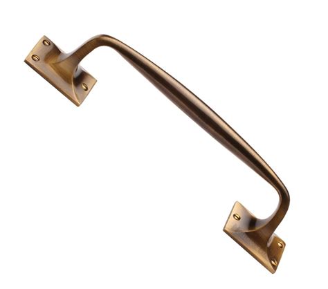 Heritage Brass Cranked Pull Handle Antique Brass Luxury Collections