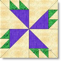 Rosebud Sample Quilt Layouts