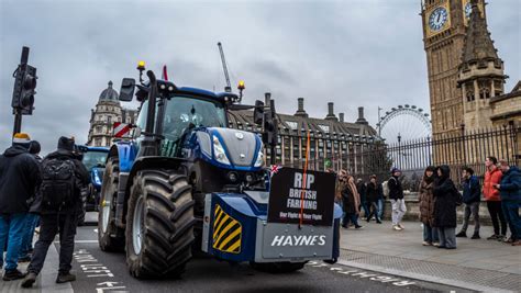 Tractors Take Over London As Farmers Ramp Up Protests Farmers Weekly