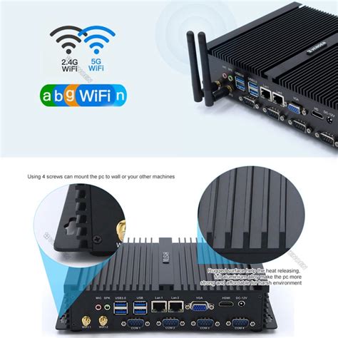 Hystou Itx Industrial Mini Pc Core I5 3317u Intel Fanless Desktop