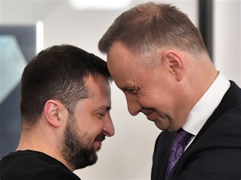 Zełenski Duda i jednorożec Zadziwiający wpis Kancelarii Prezydenta