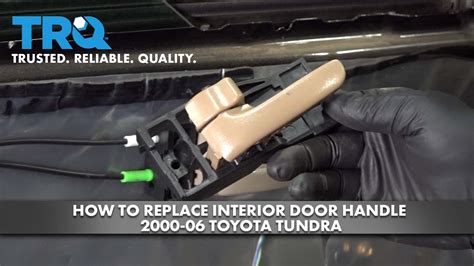 How To Replace Interior Door Handle Toyota Tundra A Auto