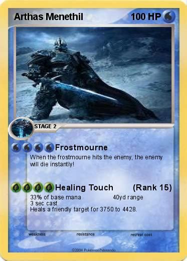 Pokémon Arthas Menethil - Frostmourne - My Pokemon Card