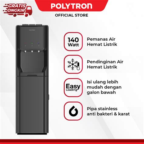 Dispenser Galon Bawah Polytron Pwc Polytron Official