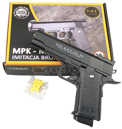 Pistolet Metalowy Na Kulki Colt Asg Karabin