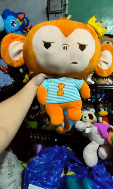 Big And Bulky Orange Monkey Hobbies And Toys Toys And Games On Carousell