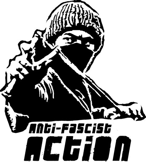 Ação Antifascista Stencil Antifa