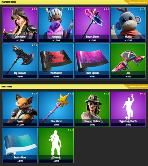 Boutique Fortnite 16 Avril 2020 Breakflip