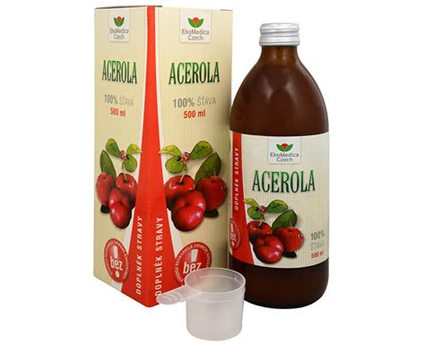 Ekomedica Czech Acerola Va Z Aceroly Ml Prozdravi Cz