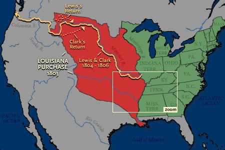 Louisiana Purchase Map With Rivers | semashow.com