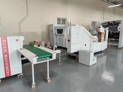 Paper Bag Making Machine Installed In Middle East Ruizhi Packing Machinery