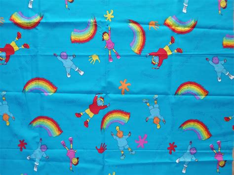 Tweenies Fabric Tweenies Bella Milo Fizz and Jake - Etsy