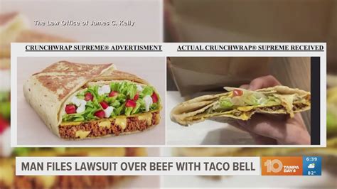 Taco Bell Faces False Advertisement Lawsuit Over Some Menu Items