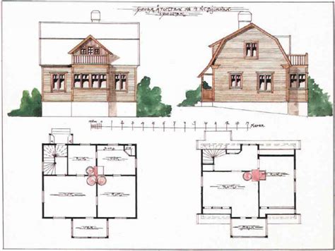 Simple Dream House Drawing Sketch