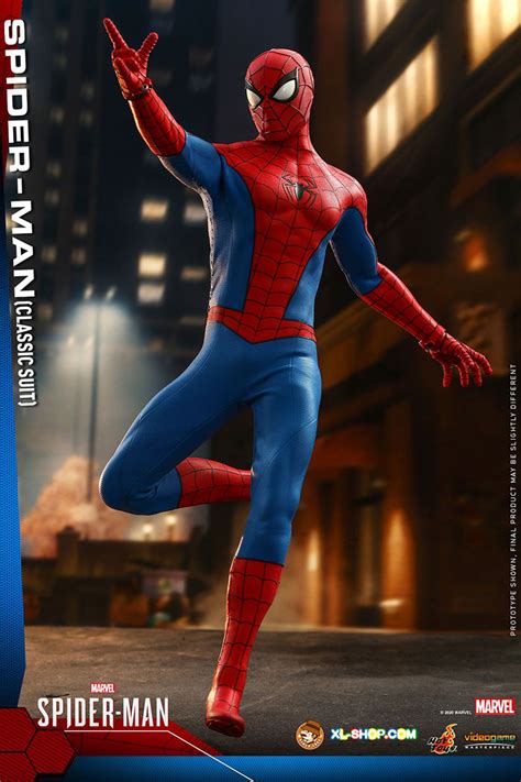 Hot Toys VGM Marvel S Spider Man Th Scale Spider Man Classic Suit Ship Q Q