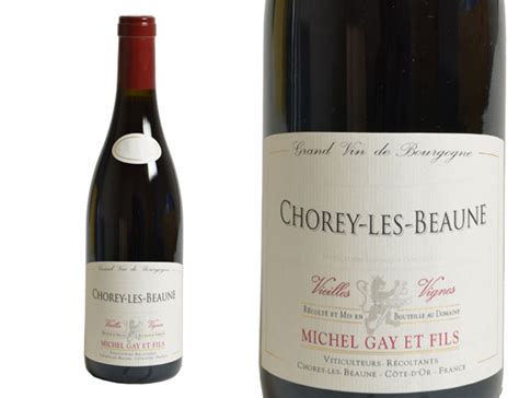 Achat DOMAINE MICHEL GAY CHOREY LES BEAUNE VIEILLES VIGNES Wineandco