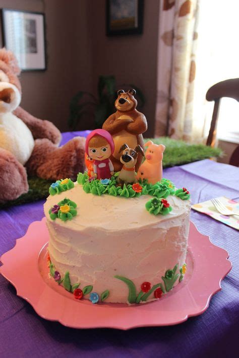 26 Masha And The Bear Party Ideas Masha And The Bear Bear Party