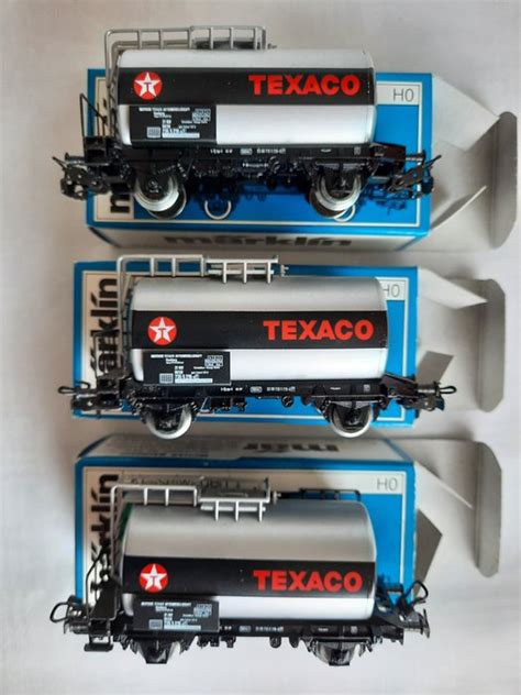 Märklin H0 4750 Güterwagen 3x Texaco Kesselwagen DB Catawiki