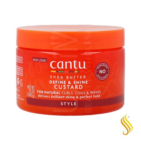 Cantu Shea Butter Natural Hair Define Shine Custard G Oz