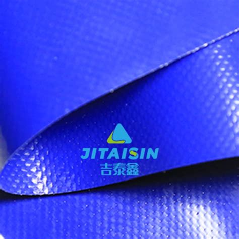 Jtx Knife Coating Technology PVC Coated Fabric For Regular Tarpaulin