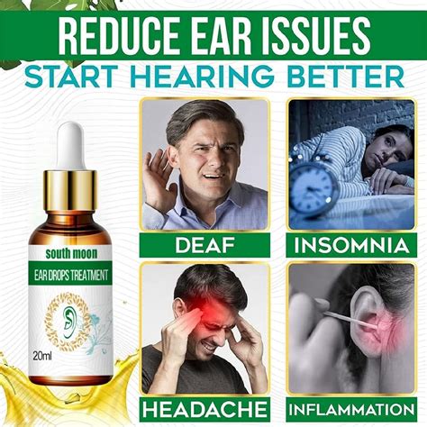 Tinnitus Relief Drops for Ear Ache & Ringing Ears - Ear Drops for ...