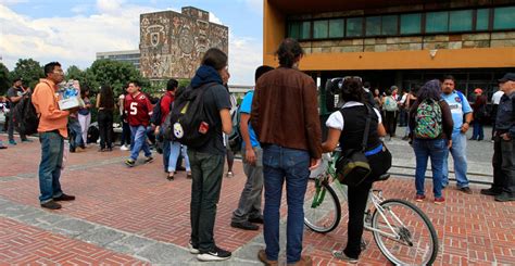 Estudiantes amenazaron con plantón frente a Rectoría de la UNAM