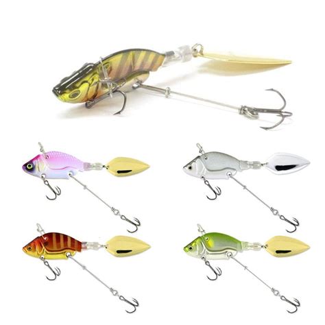 Mm Spinner Fishing Lures Rotating Sequins Pesca Lure Wobble Lures