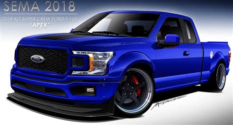 1 000 Hp F 150 Headlines Ford’s F Series Lineup For Sema Carscoops