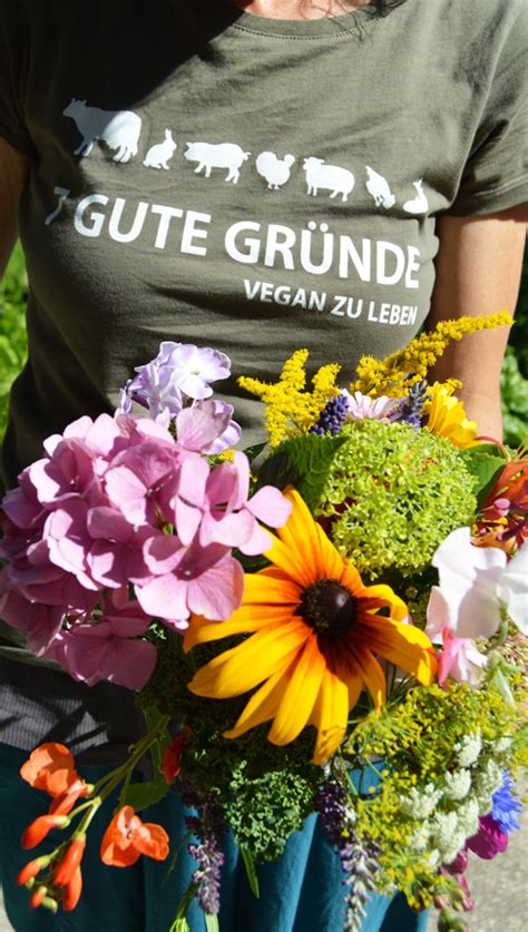 Vegan Shirt 7 gute Gründe vegan zu leben Größe M Girlie