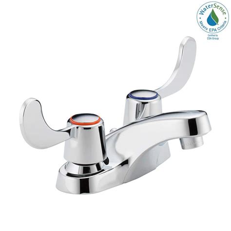 Peerless Core 4 In Centerset 2 Handle Bathroom Faucet In Chrome P248lf