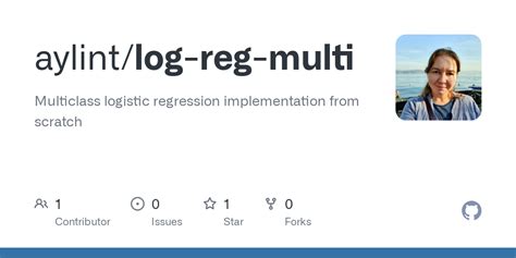 Github Aylintlog Reg Multi Multiclass Logistic Regression