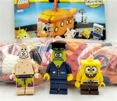 LEGO 3830 SPONGEBOB SquarePants The Bikini Bottom Express Complete Retired 143 99 PicClick AU