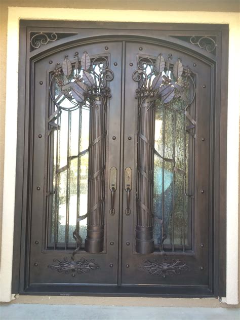 Iron Double Entry Doors