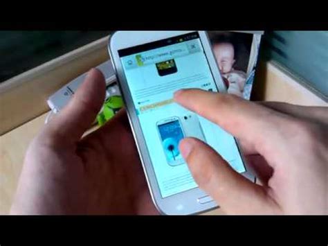 SAMSUNG Galaxy S3 Clone Phone Hands On YouTube