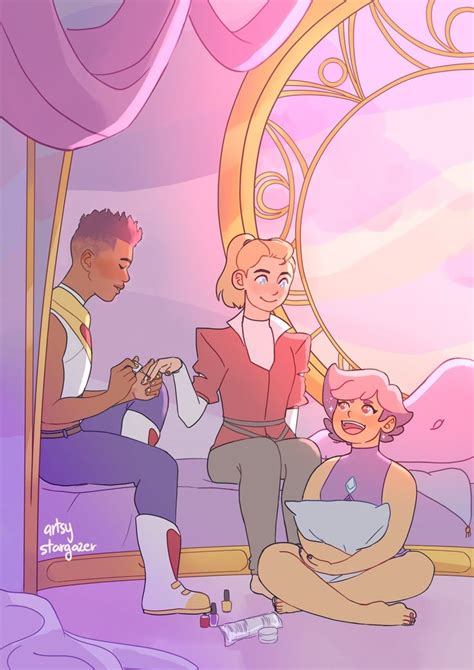 Adora Glimmer And Bow She Ra Princess Of Power Princess Of Power