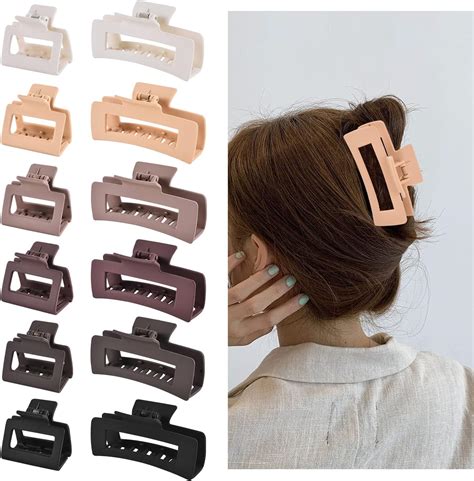 Amazon Pcs Rectangle Clips Accessories For Women And Girls