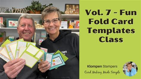 Fun Fold Template Class Vol 7 YouTube