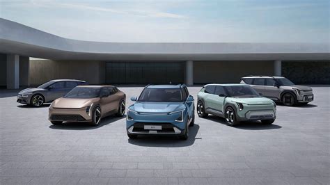 Kia presenta tres nuevos modelos eléctricos que llegarán en 2025 EV3