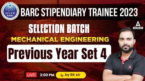 Barc Previous Year Question Paper Barc Stipendiary Trainee Category