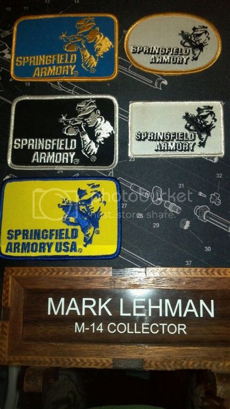 Springfield Armory Inc Shooter Logo Patches M14 Forum