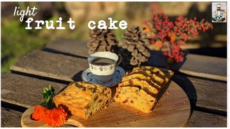 Light Fruit Cake Recipe I How To Make Easy And Quick Light Fruit Cake I