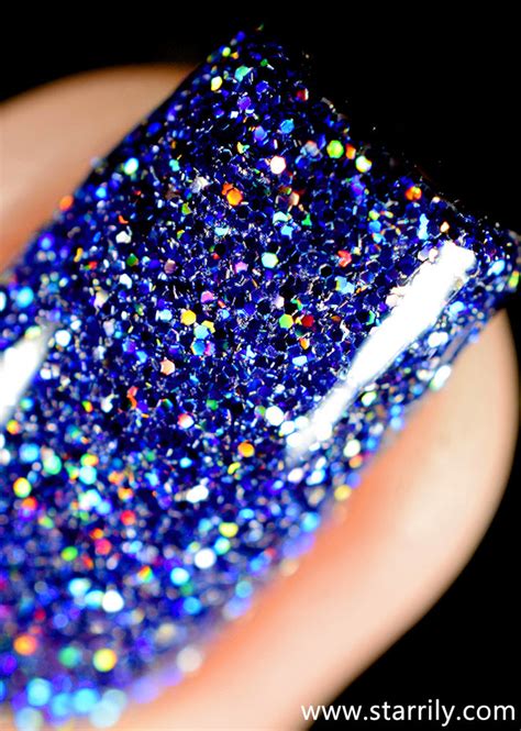 Beautiful Glitter Nail Polish by Starrily | Non Toxic Formula