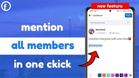 How To Tag Everyone In A Facebook Group Tag All Members Group