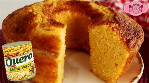 Bolo De Milho De Latinha Tudo No Liquidificador